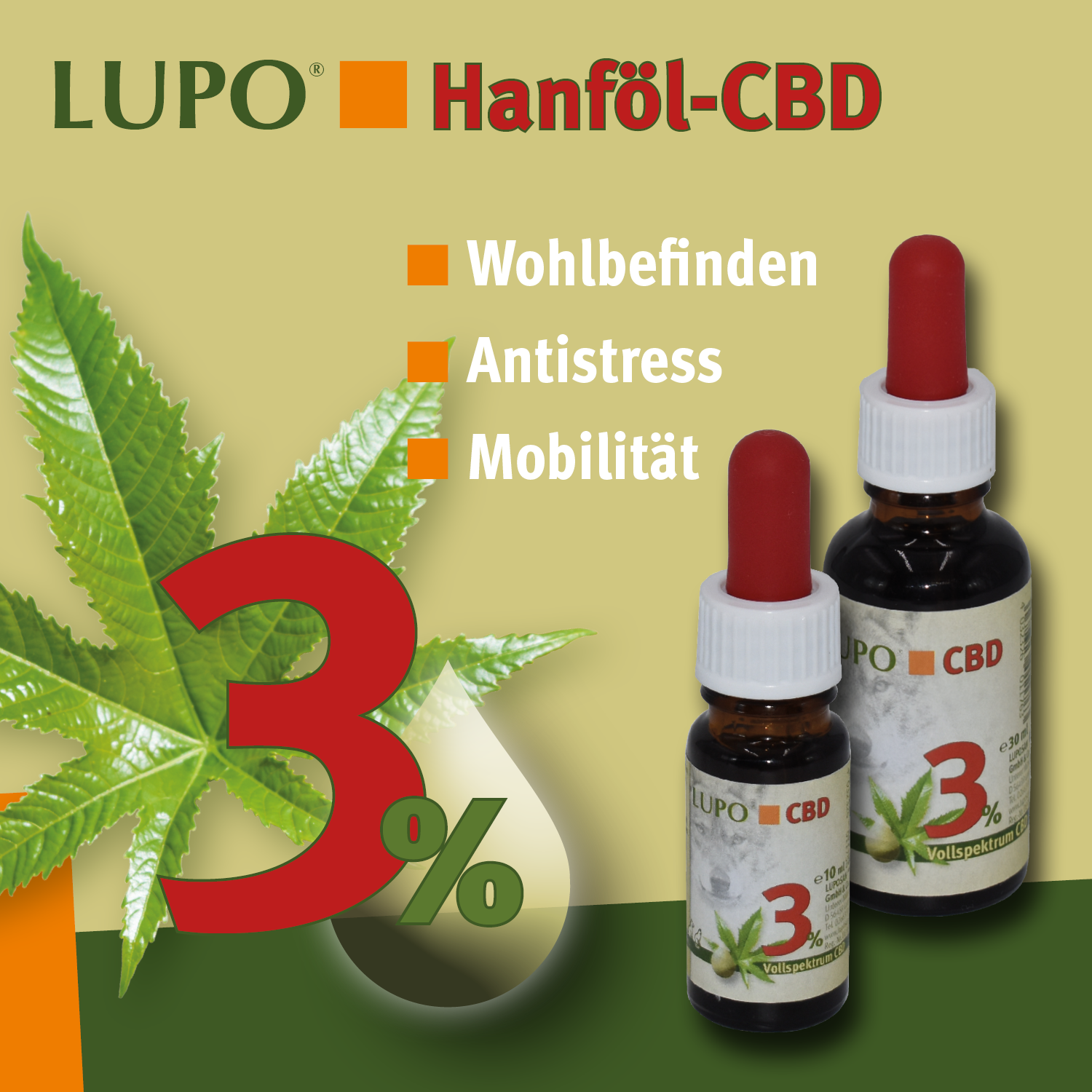 LUPO Hanföl-CBD 30ml